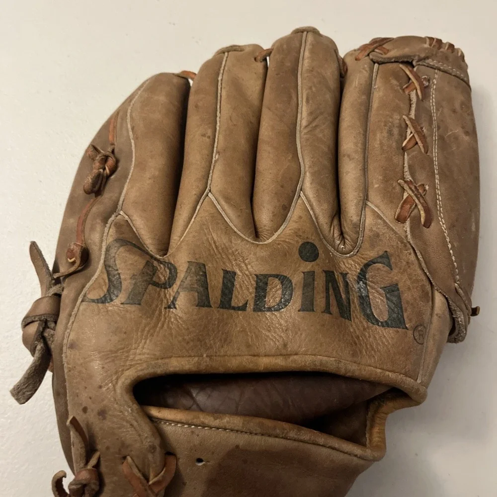 Spalding Baseball Mitt Glove Bob Gibson Advisory Staff American National League